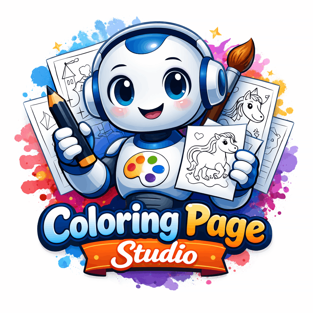 Coloring Page Studio AI GPT Builder